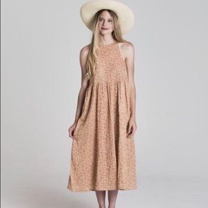 Rylee + Cru womens Zoe Maxi dress in Pebble